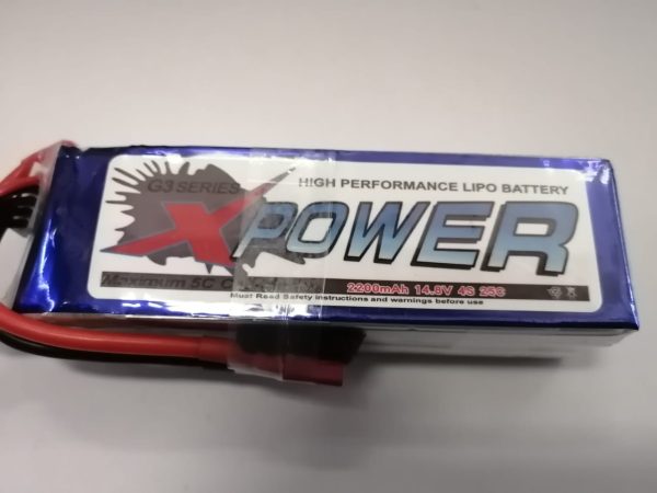 Xpower 2200mah 25c 4s 14.8V Lipo Battery