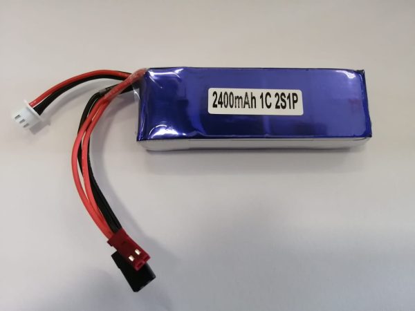 Xpower 2400mah 1c 2S 7.4V TX Lipo Battery