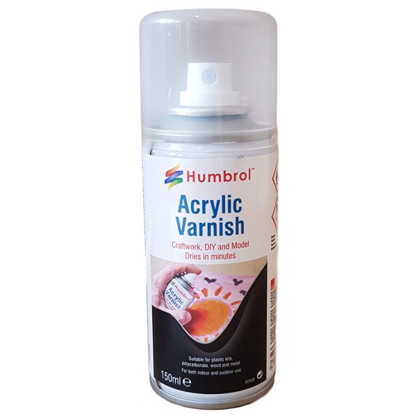 Humbrol 49 Acryl Matt Varnish Spray 150ml