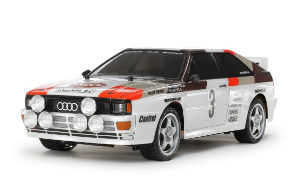 TAMIYA TT-02 RC AUDI QUATTRO RALLYE A2