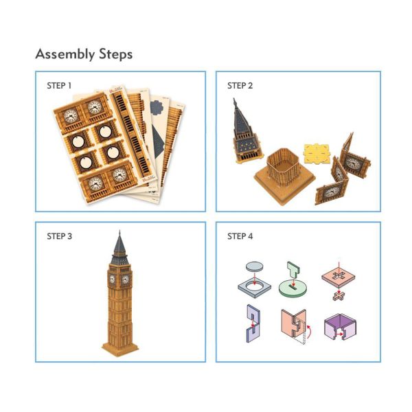 CUBICFUN BIG BEN (44PCS) - Image 5