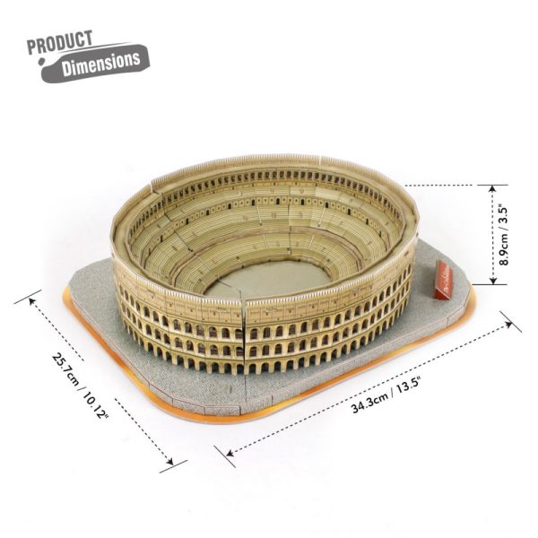 CUBICFUN NATIONAL GEOGRAPHIC THE COLOSSEUM (131PCS) - Image 5