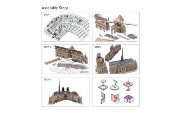 CUBICFUN NOTRE DAME DE PARIS (293PCS) - Image 4