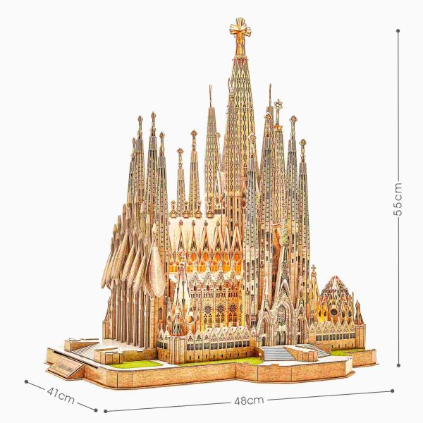 CUBICFUN SAGRADA FAMÍLIA (696PCS) - Image 6