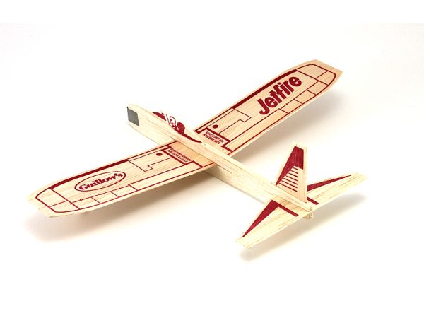 GUILLOW'S JETFIRE BALSA GLIDER