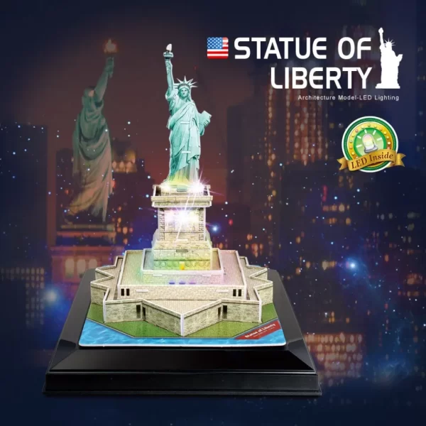 CUBICFUN LED STATUE OF LIBERTY (37PCS)