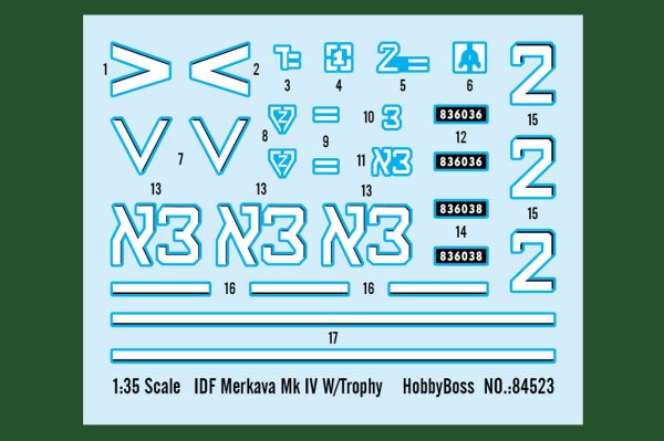 HOBBY BOSS IDF MERKAVA MK IV W/TROPHY - Image 16