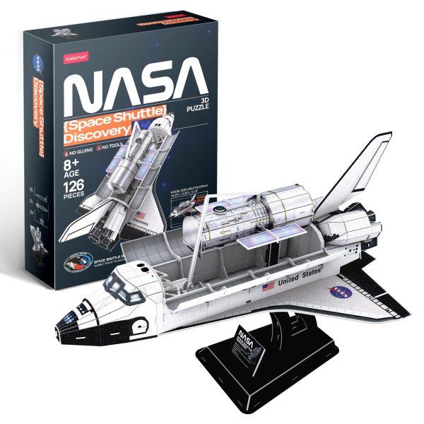 CUBICFUN NASA {SPACE SHUTTLE} DISCOVERY (126PCS)