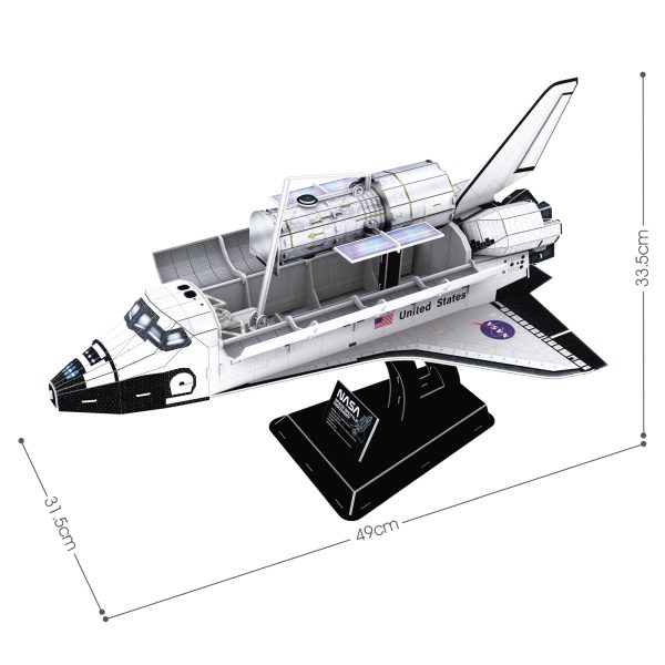 CUBICFUN NASA {SPACE SHUTTLE} DISCOVERY (126PCS) - Image 2