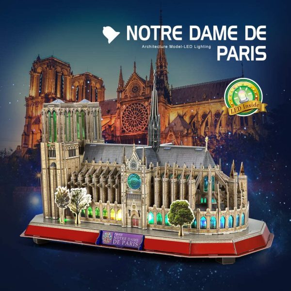 CUBICFUN LED NOTRE DAME DE PARIS (149PCS)