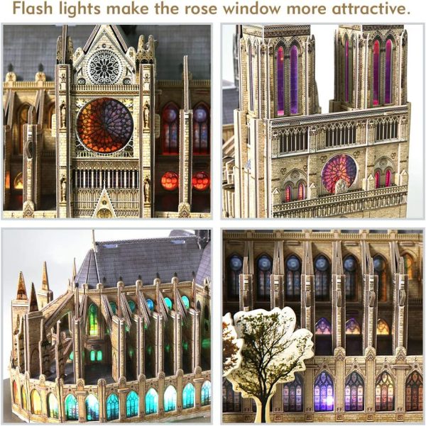 CUBICFUN LED NOTRE DAME DE PARIS (149PCS) - Image 7