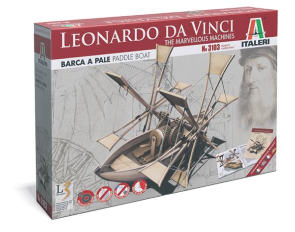 ITALERI LEONARDO DA VINCI PADDLE BOAT