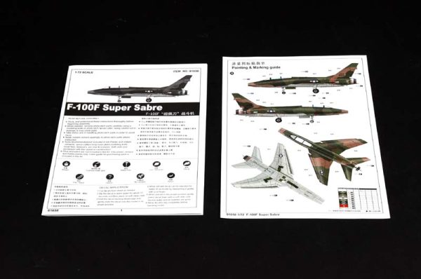 TRUMPETER F-100F SUPER SABRE - Image 6