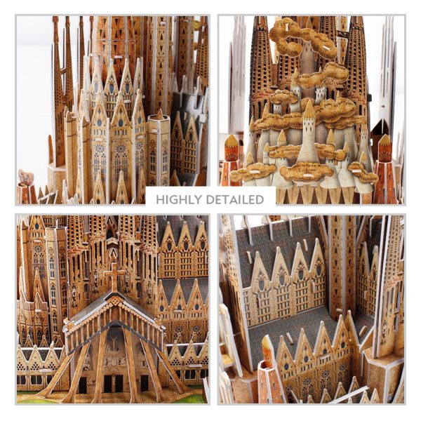 CUBICFUN NATIONAL GEOGRAPHIC SAGRADA FAMÍLIA (184PCS) - Image 9