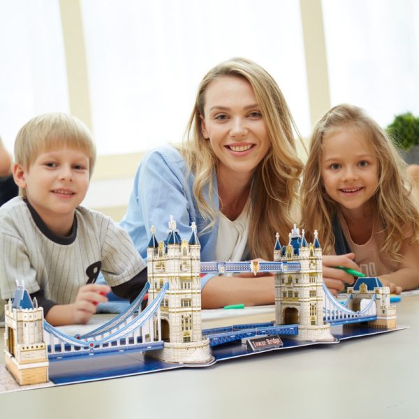 CUBICFUN NATIONAL GEOGRAPHIC TOWER BRIDGE (120PCS) - Image 6