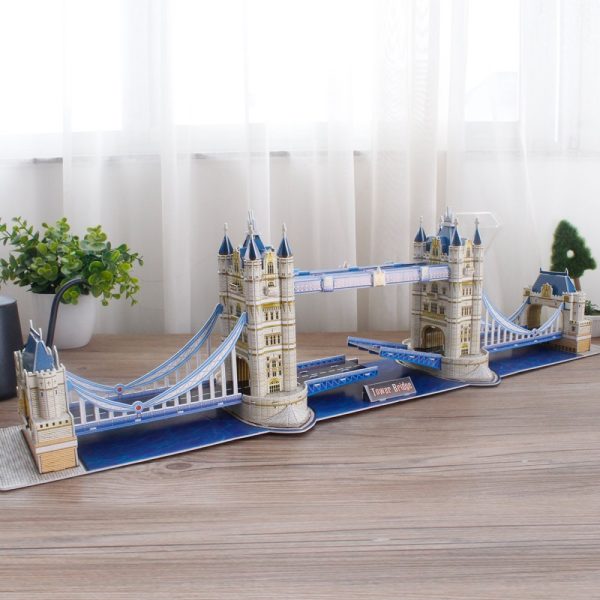 CUBICFUN NATIONAL GEOGRAPHIC TOWER BRIDGE (120PCS) - Image 2