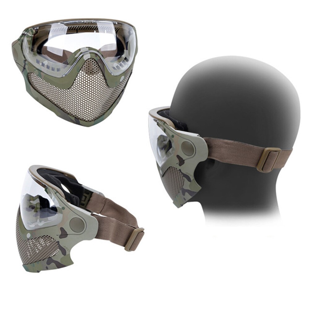 STEEL MESH PILOT MASK
