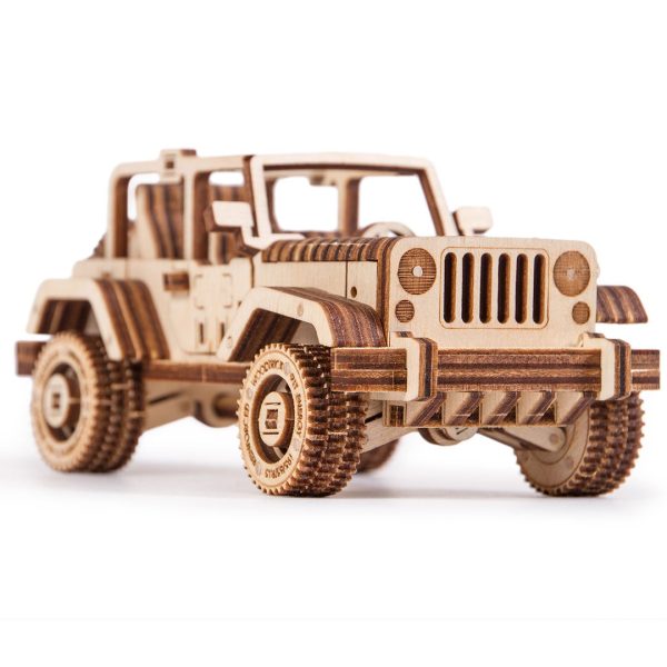 Wood Trick Safari Car 3D Puzzle