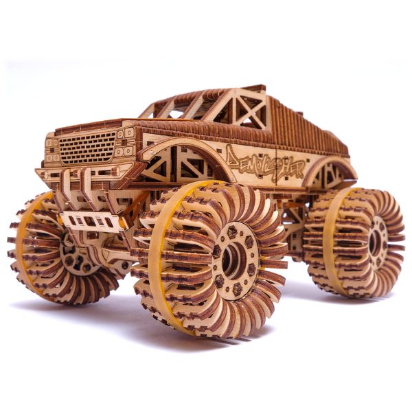 Wood Trick Monster Truck 3D Puzzle