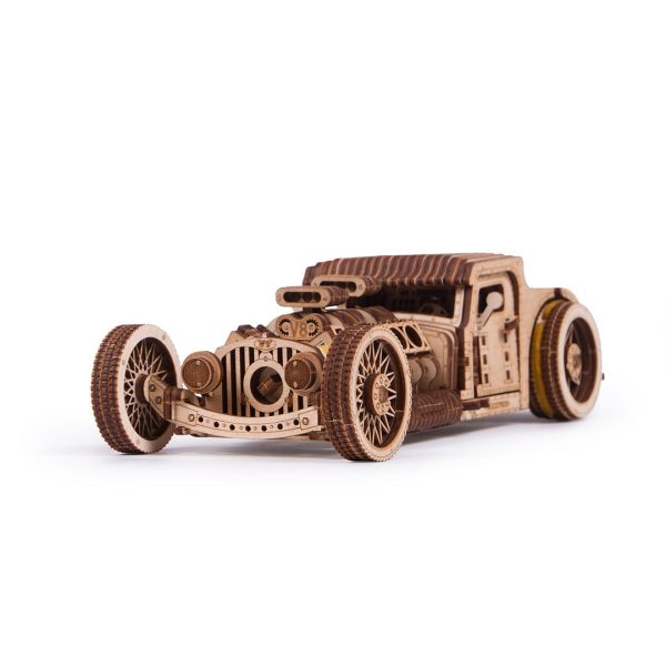 Wood Trick Hot Rod 3D Puzzle