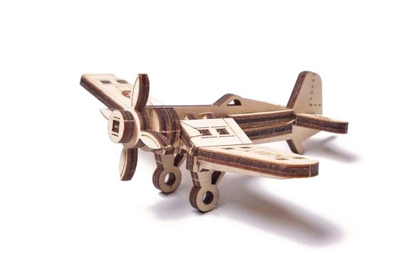 Wood Trick Plane Corsair 3D Puzzle