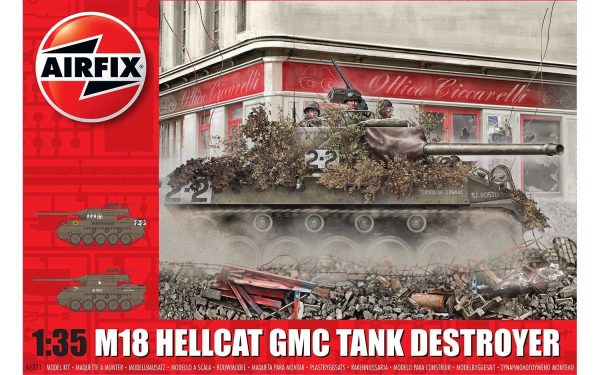 AIRFIX M18 HELLCAT GMC TANK DESTROYER