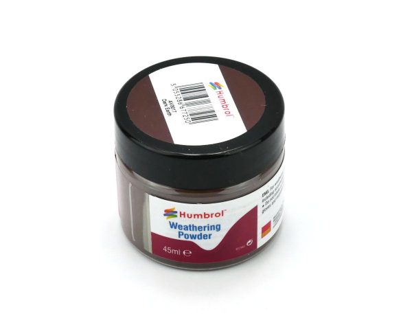 Humbrol Weathering Powder Dark Earth 45ml