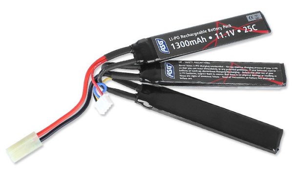 Asg 11,1V 1300Mah 25c Li-Po Battery