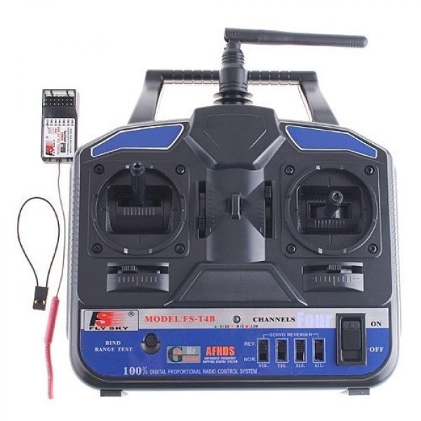 FlySky FS-T4B RC Radio Transmitter