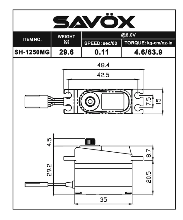 SAVOX SH-1250MG - Image 2