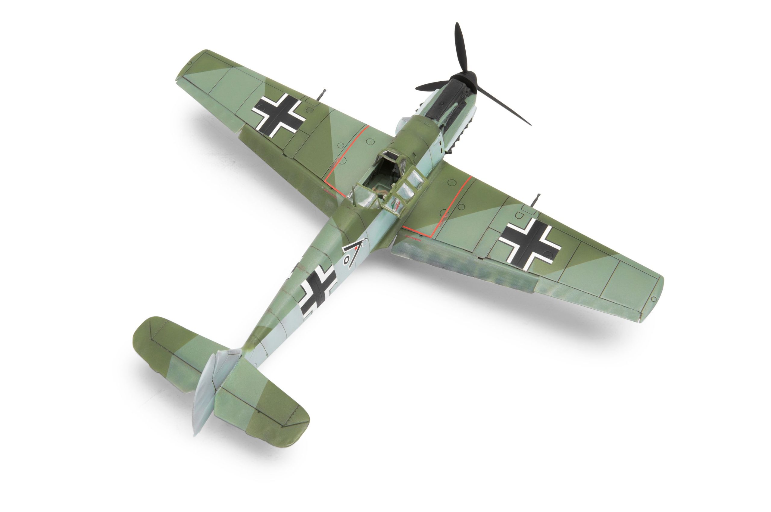 AIRFIX MESSERSCHMITT Bf109E-3 HANGING GIFT SET - Image 6