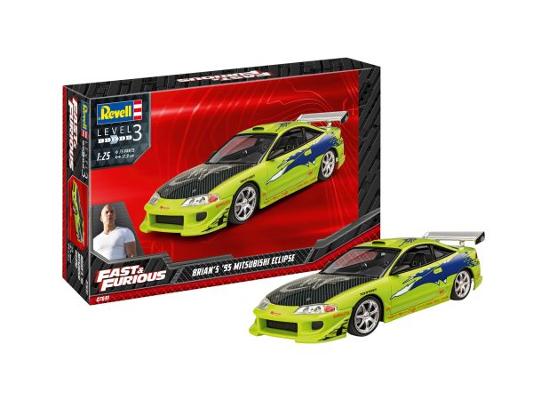 REVELL FAST & FURIOUS BRIAN'S '95 MITSUBISHI ECLIPSE