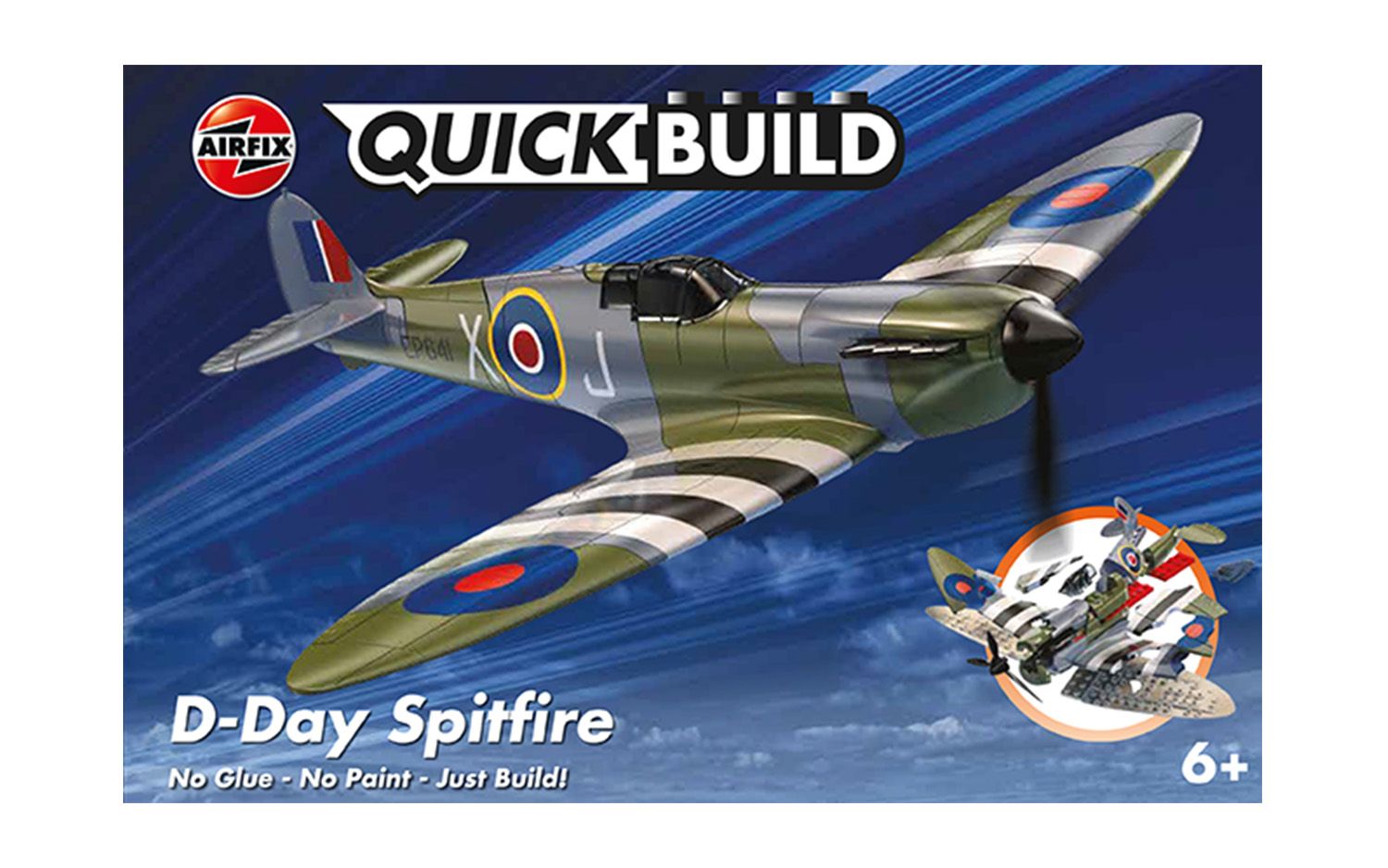 AIRFIX QUICKBUILD D-DAY SPITFIRE - Image 2