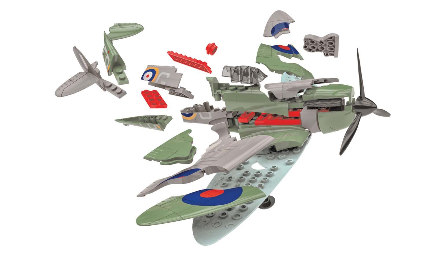 AIRFIX QUICKBUILD D-DAY SPITFIRE - Image 3