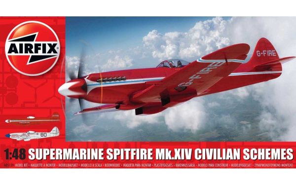 AIRFIX SUPERMARINE SPITFIRE MK.XIV CIVILIAN SCHEMES - Image 2