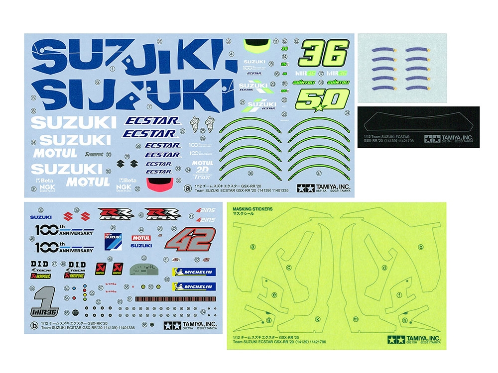 TAMIYA TEAM SUZUKI ECSTAR GSX-RR '20 - Image 13