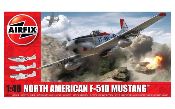 AIRFIX NORTH AMERICAN F-51D MUSTANG - Image 2