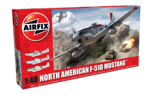 AIRFIX NORTH AMERICAN F-51D MUSTANG - Image 10