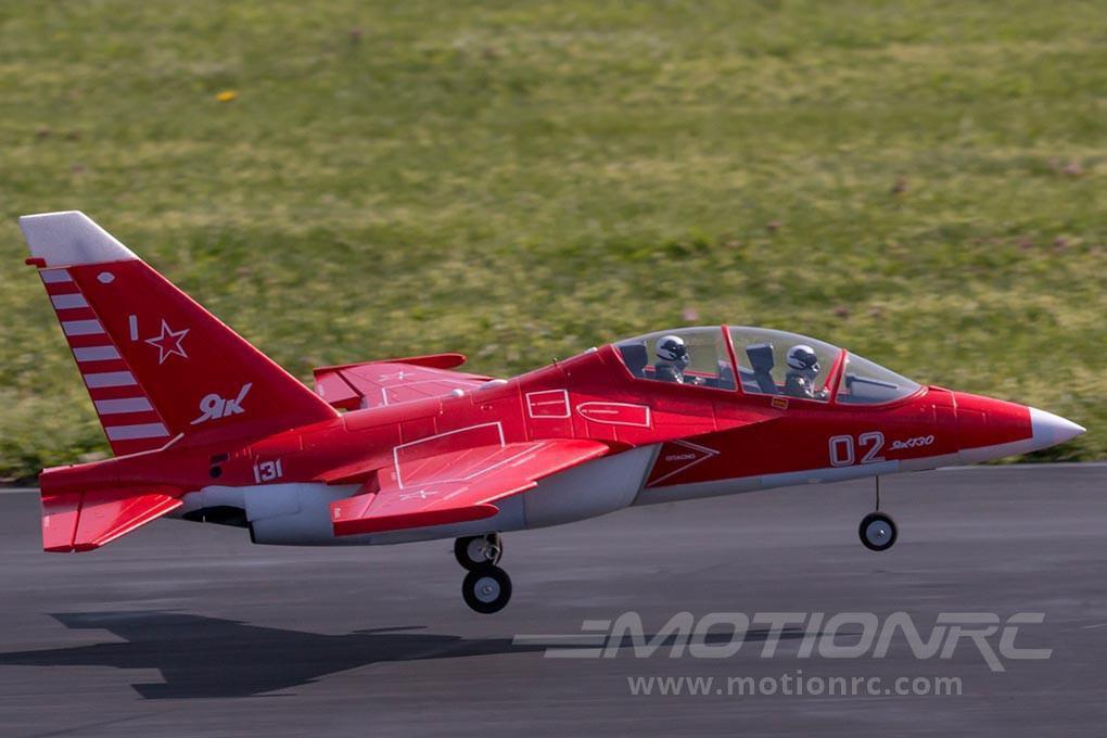 FREEWING YAK 130 RED 70MM (TWO PILOT, 12-BLADE, 6S) EDF PNP - Image 13