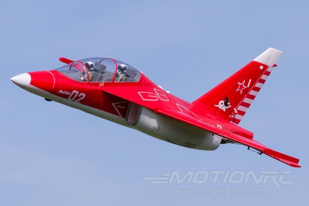FREEWING YAK 130 RED 70MM (TWO PILOT, 12-BLADE, 6S) EDF PNP - Image 4