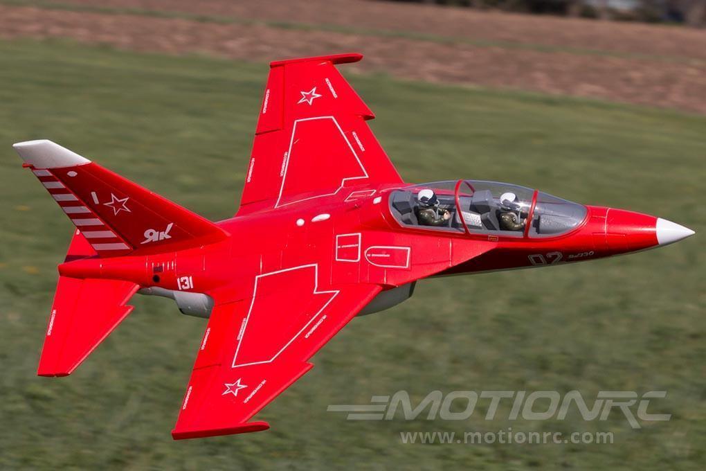 FREEWING YAK 130 RED 70MM (TWO PILOT, 12-BLADE, 6S) EDF PNP - Image 6