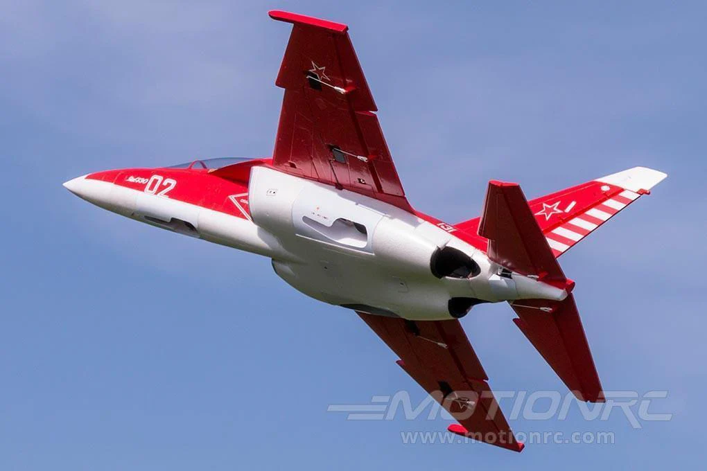FREEWING YAK 130 RED 70MM (TWO PILOT, 12-BLADE, 6S) EDF PNP - Image 10