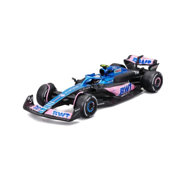 BBURAGO 1/43 BWT ALPINE F1 A523 2023 #10 PIERRE GASLY (COLLECTOR'S HARD CASE)