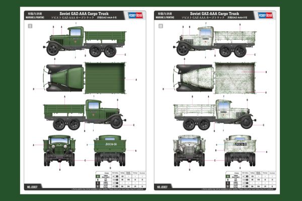 HOBBY BOSS SOVIET GAZ-AAA CARGO TRUCK - Image 4