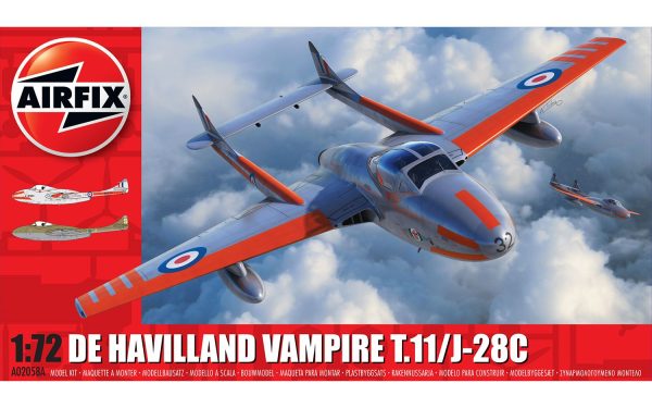 AIRFIX DE HAVILLAND VAMPIRE T.11/J-28C - Image 2