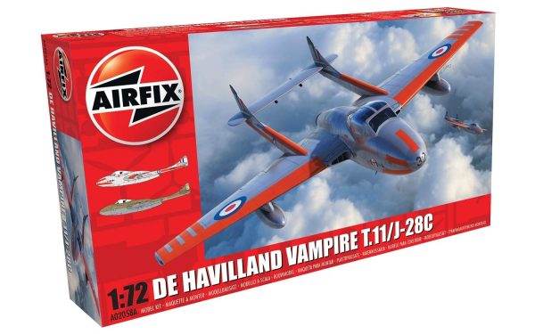 AIRFIX DE HAVILLAND VAMPIRE T.11/J-28C - Image 3