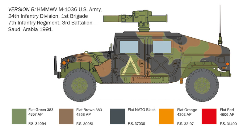 ITALERI HMMWV M1036 TOW CARRIER - Image 6