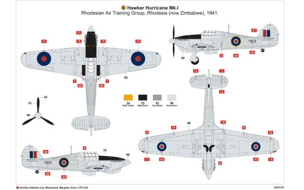 AIRFIX HAWKER HURRICANE Mk.I TROPICAL - Image 11