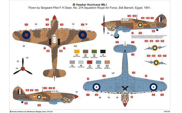 AIRFIX HAWKER HURRICANE Mk.I TROPICAL - Image 10