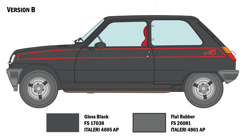 ITALERI RENAULT 5 ALPINE - Image 6